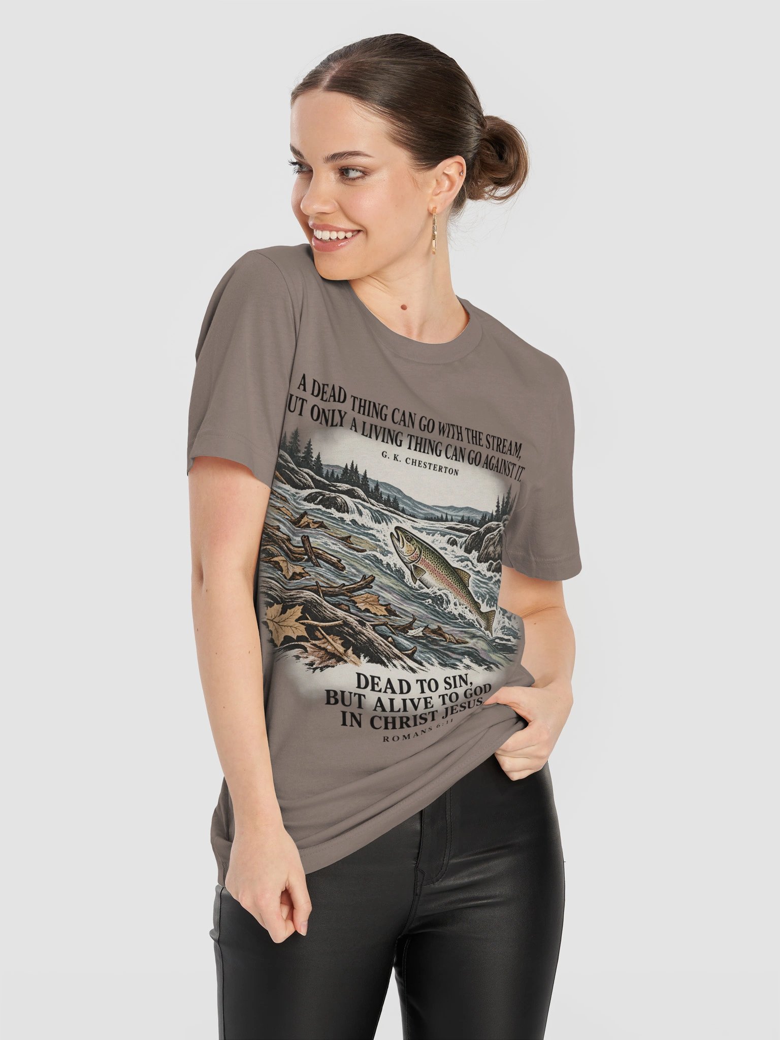 Swimming Upstream T-shirt product image (109)