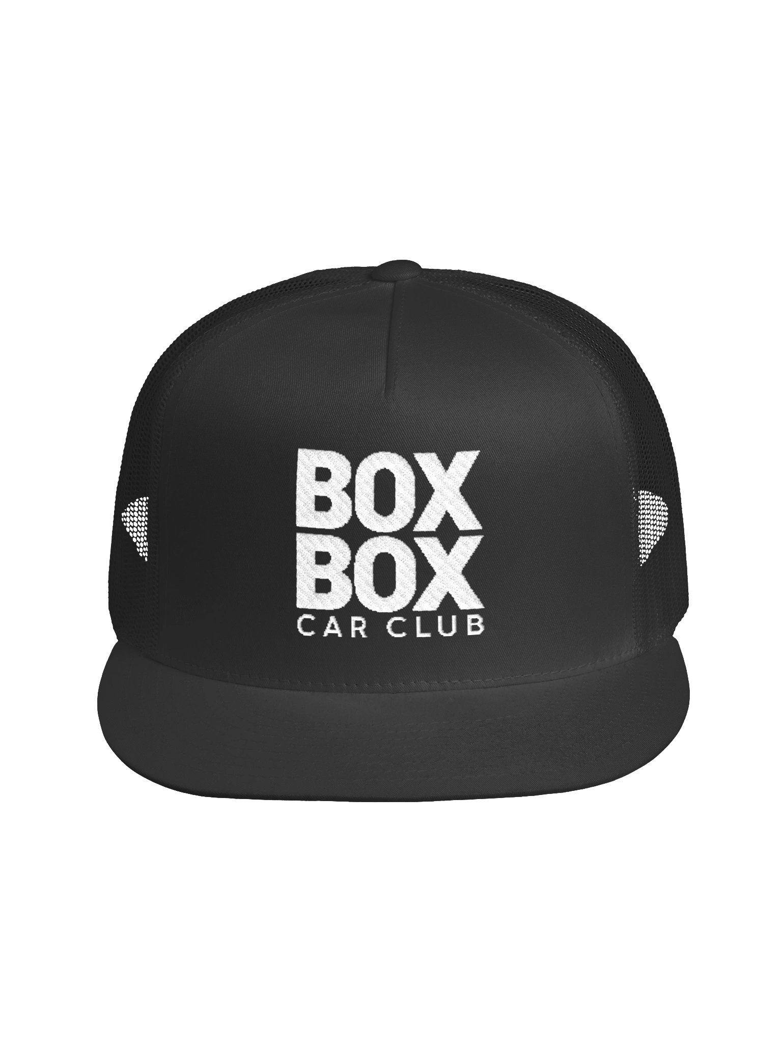 BOXBOX Classic Black Trucker Cap product image (1)