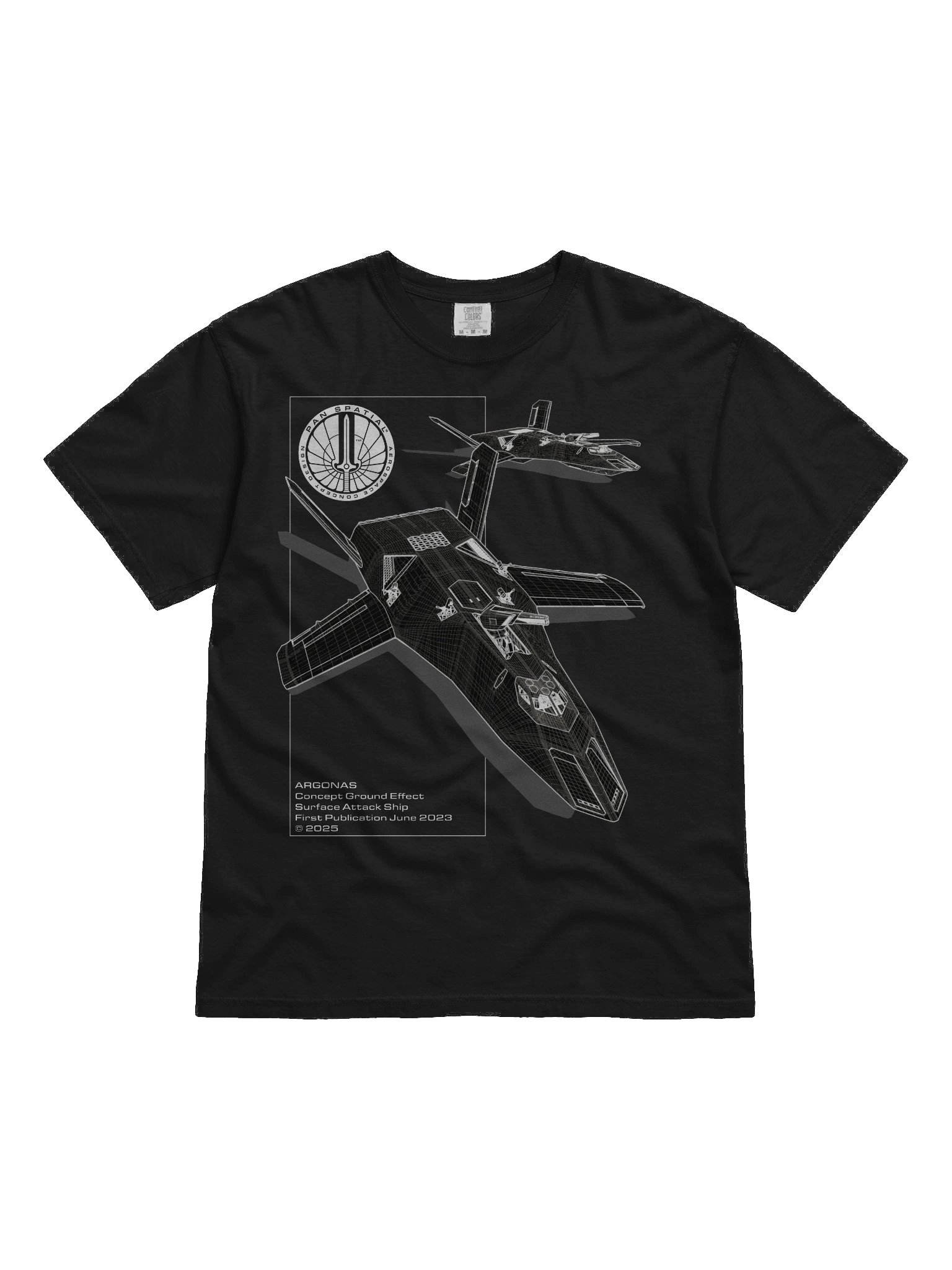 Pan-Spatial 'ARGONAS' T-shirt product image (1)