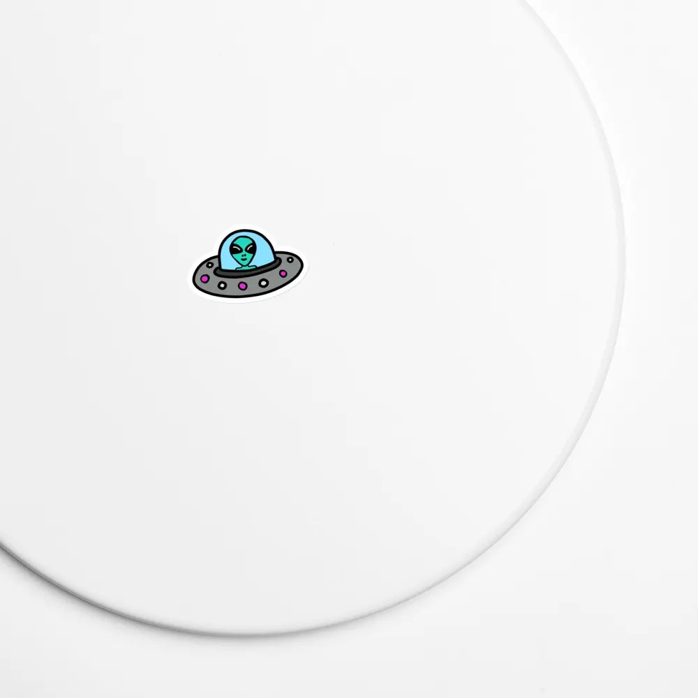 Alien Spaceship Magnet product image (5)