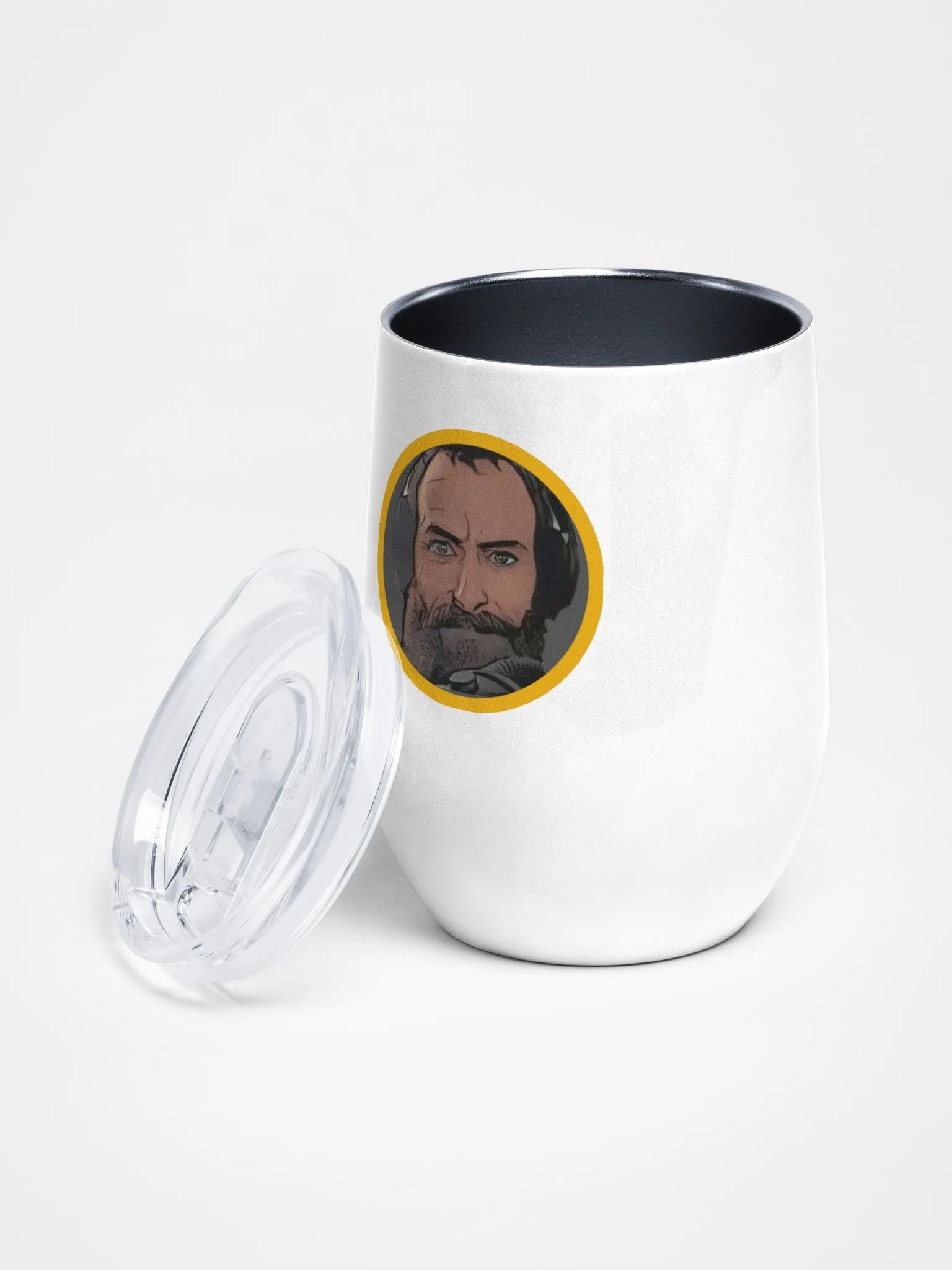 Comic Style Wine Tumbler product image (1)