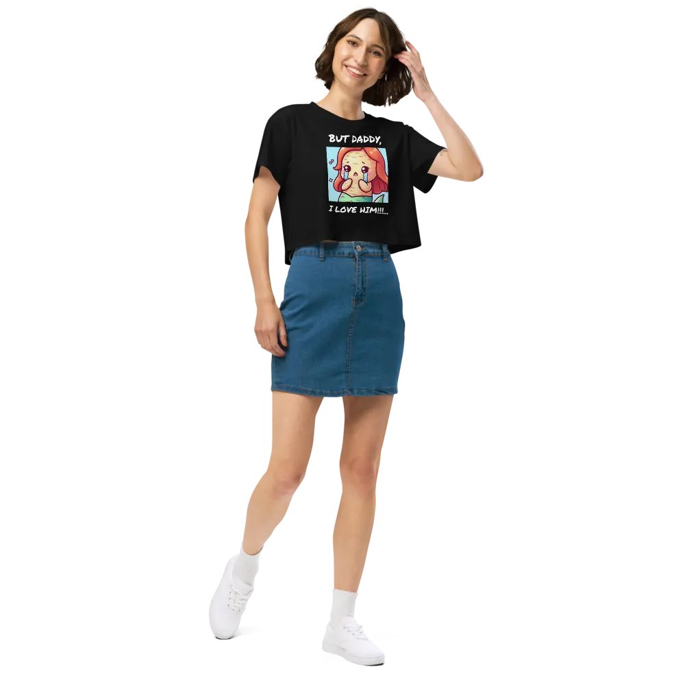 But Daddy... Crop (White Text) product image (2)