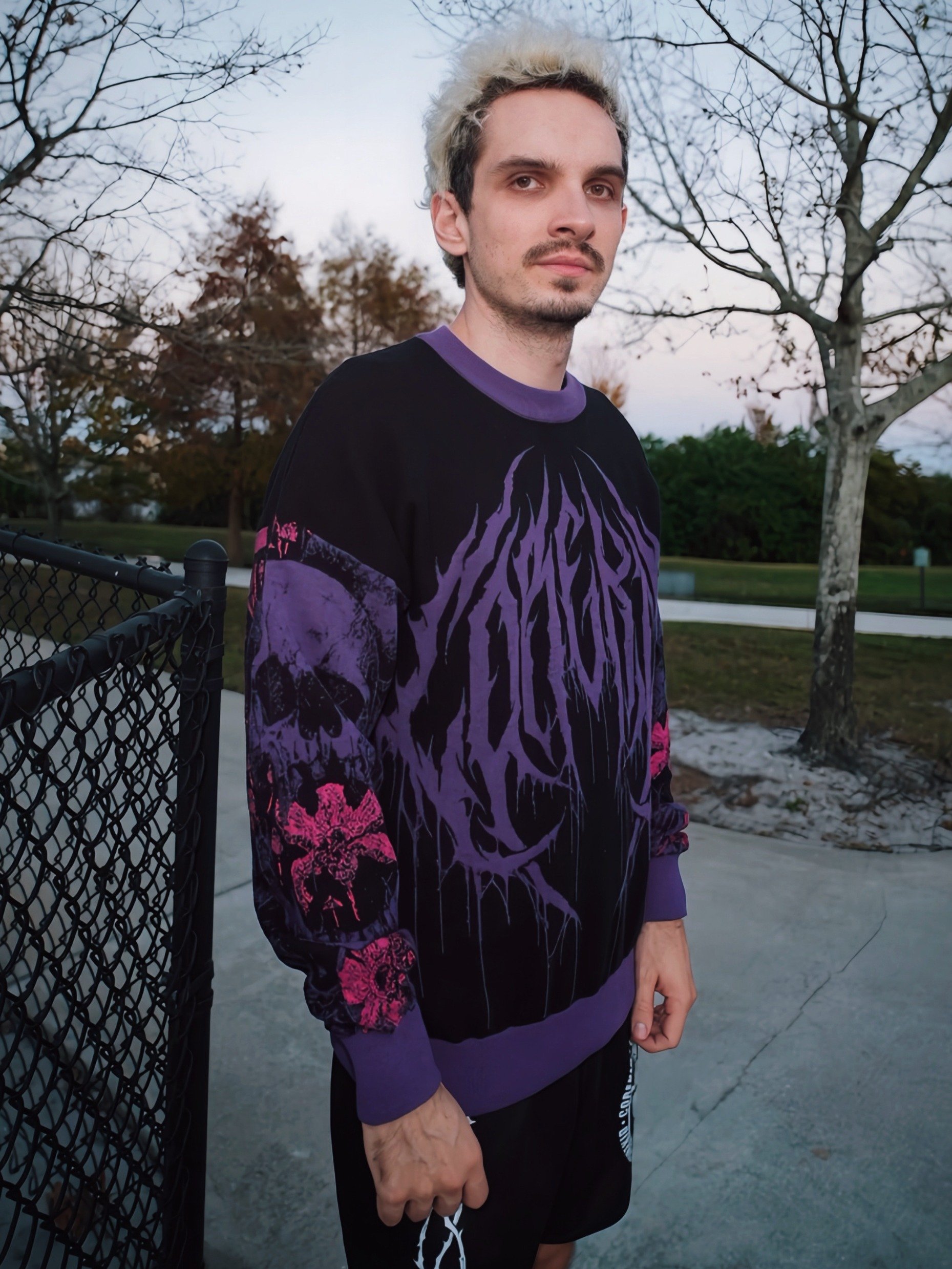 PURPLE BRUTAL SWEATER product image (2)