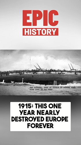 1915 was catastrophic. The Lusitania sinking outraged America. Poison gas turned the Western Front into a chemical nightmare....