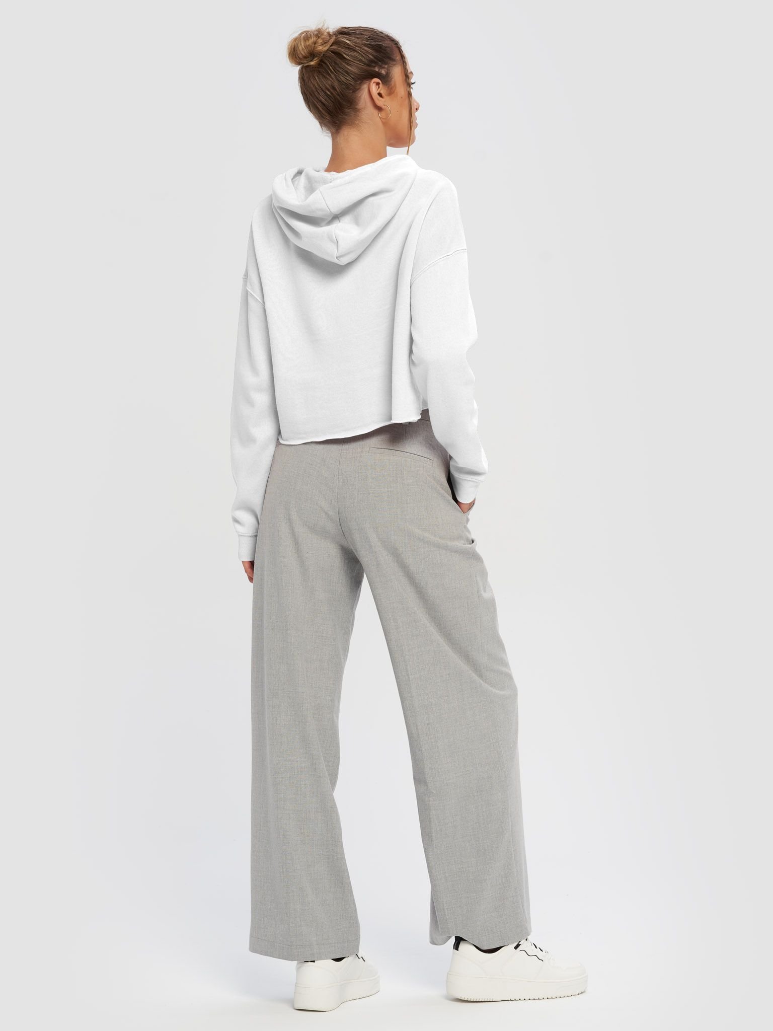 Women’s Lightweight Cropped Hoodie WHFB0141 product image (5)