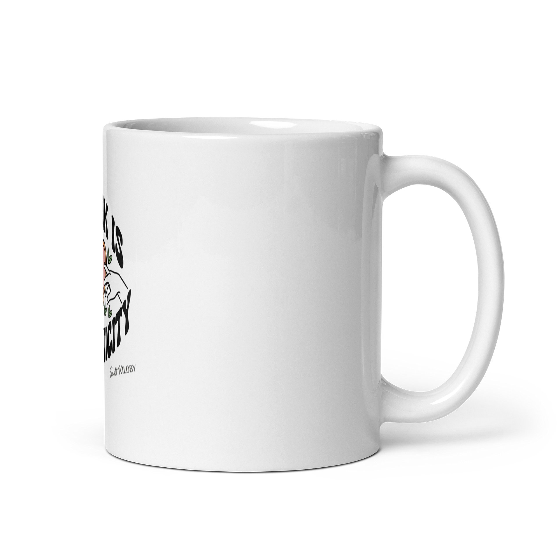 “My Kink Is Authenticity” White Coffee Mug product image (1)