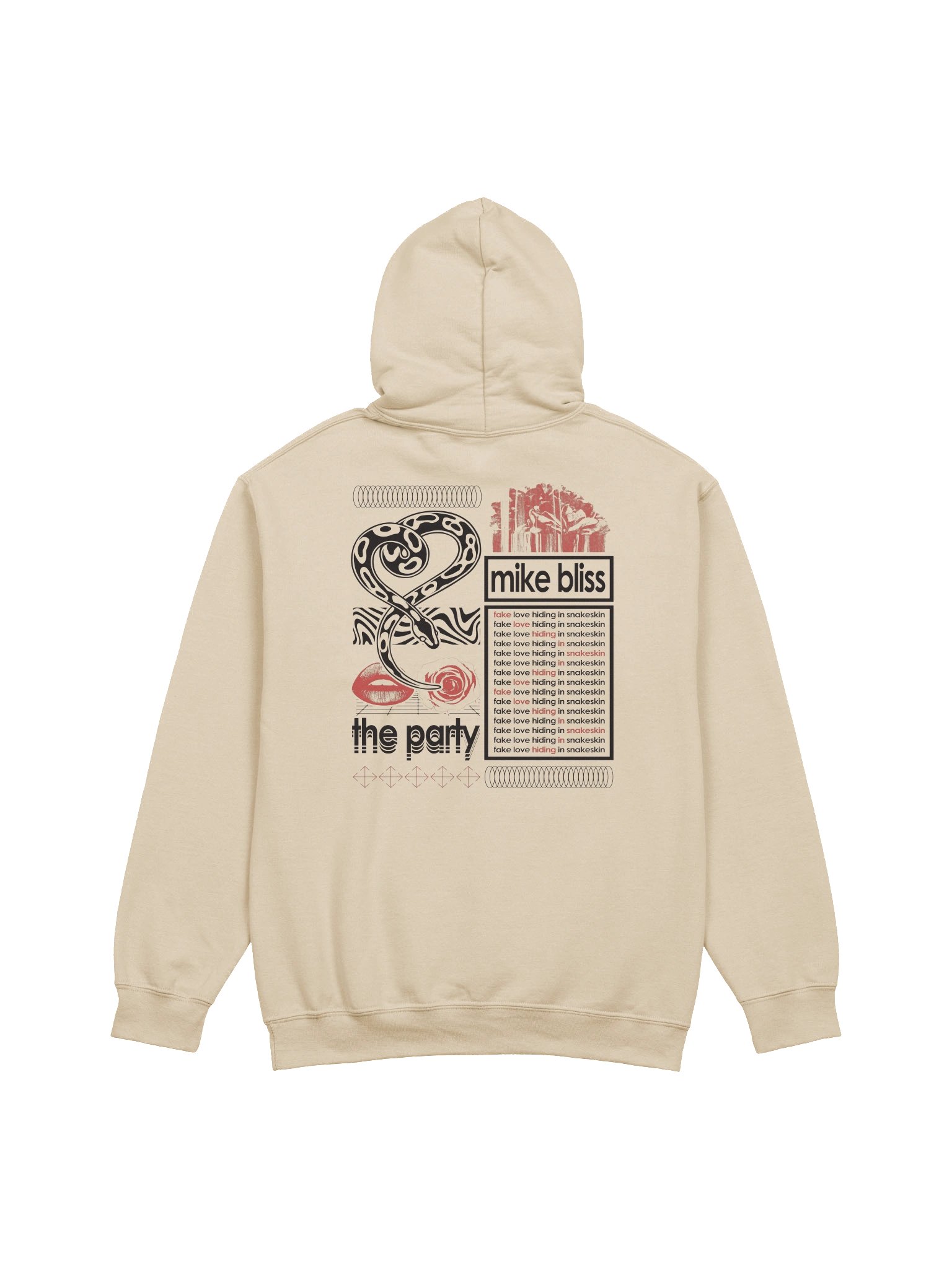 the party - snakeskin hoodie product image (2)