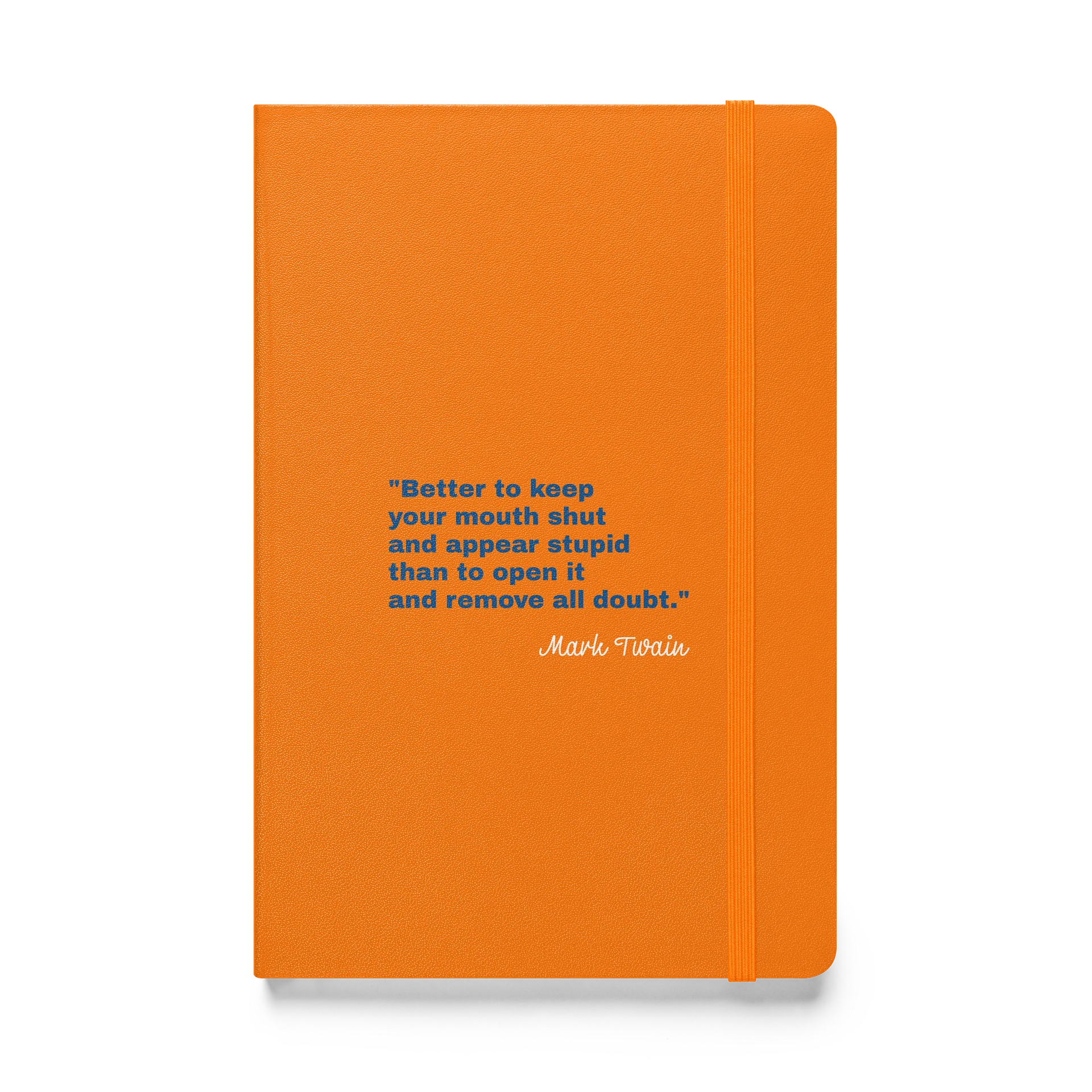 Hardcover Notebook - Twain Orange No.2 product image (1)