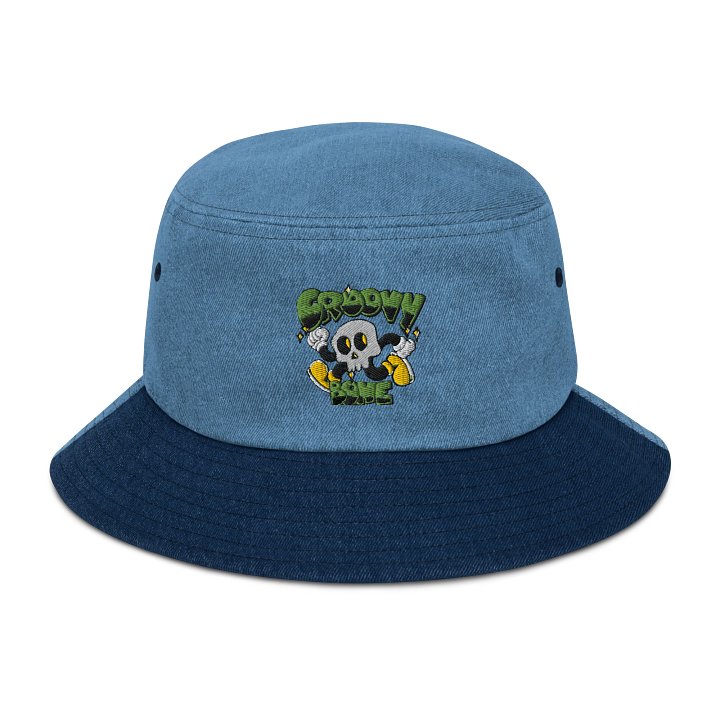 Groovy Bone Classic Character Denim Bucket Hat product image (1)