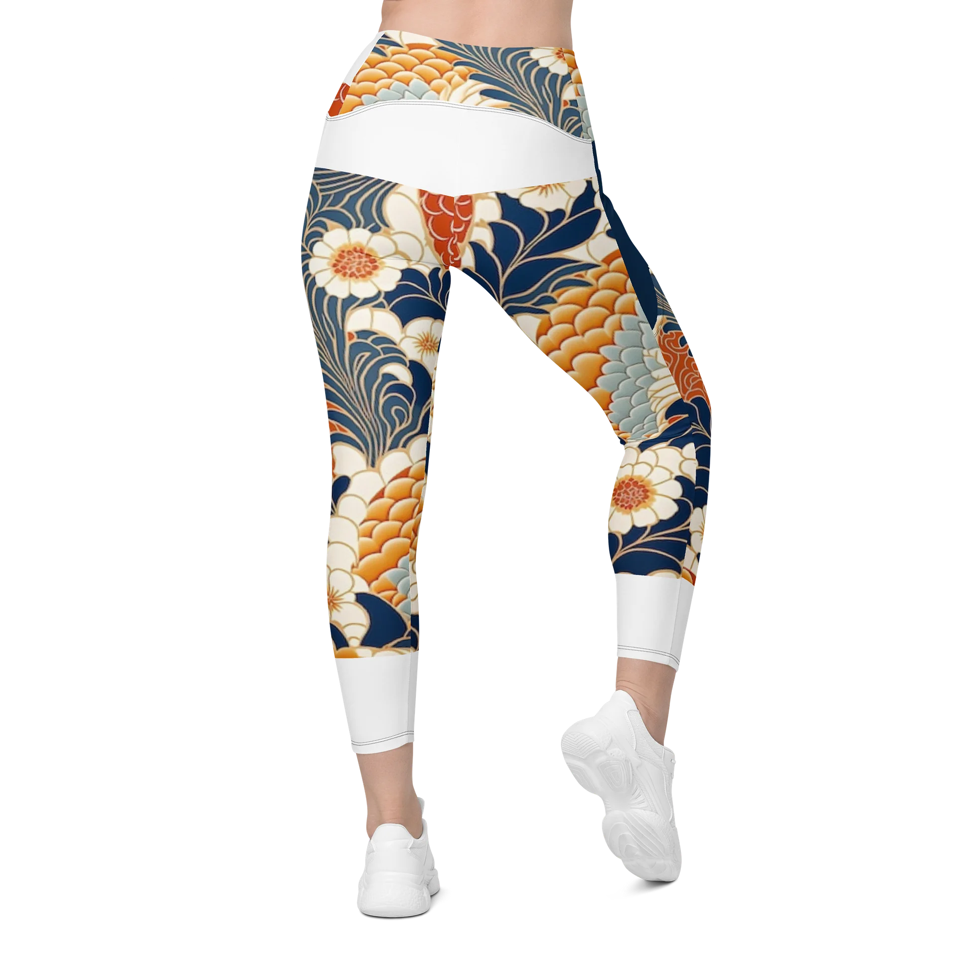 'PHILIUS' Japan Floral Crossover Leggings product image (2)