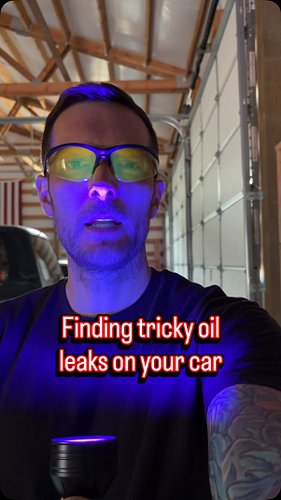 How to find oil leaks on your car with UV dye and a flashlight. Takes the guesswork out if you can’t find where it’s coming f...