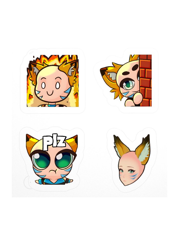 ArceeTheVixen Stickers - Baldcee Edition product image (1)