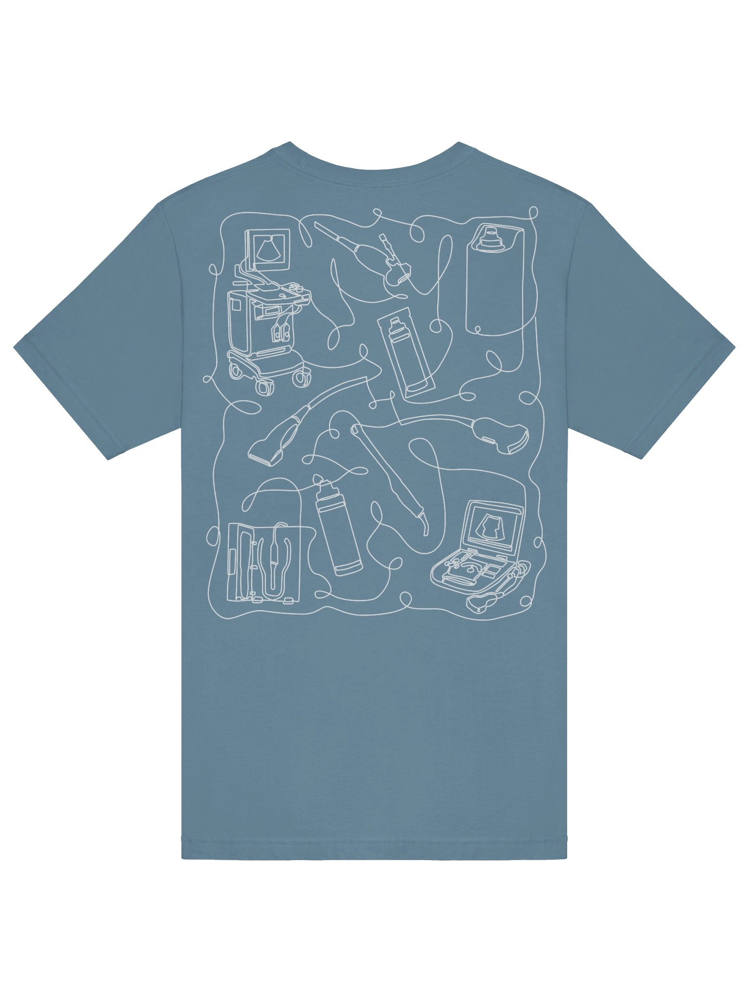 Service Lines (Sonography - short sleeve tee) product image (65)