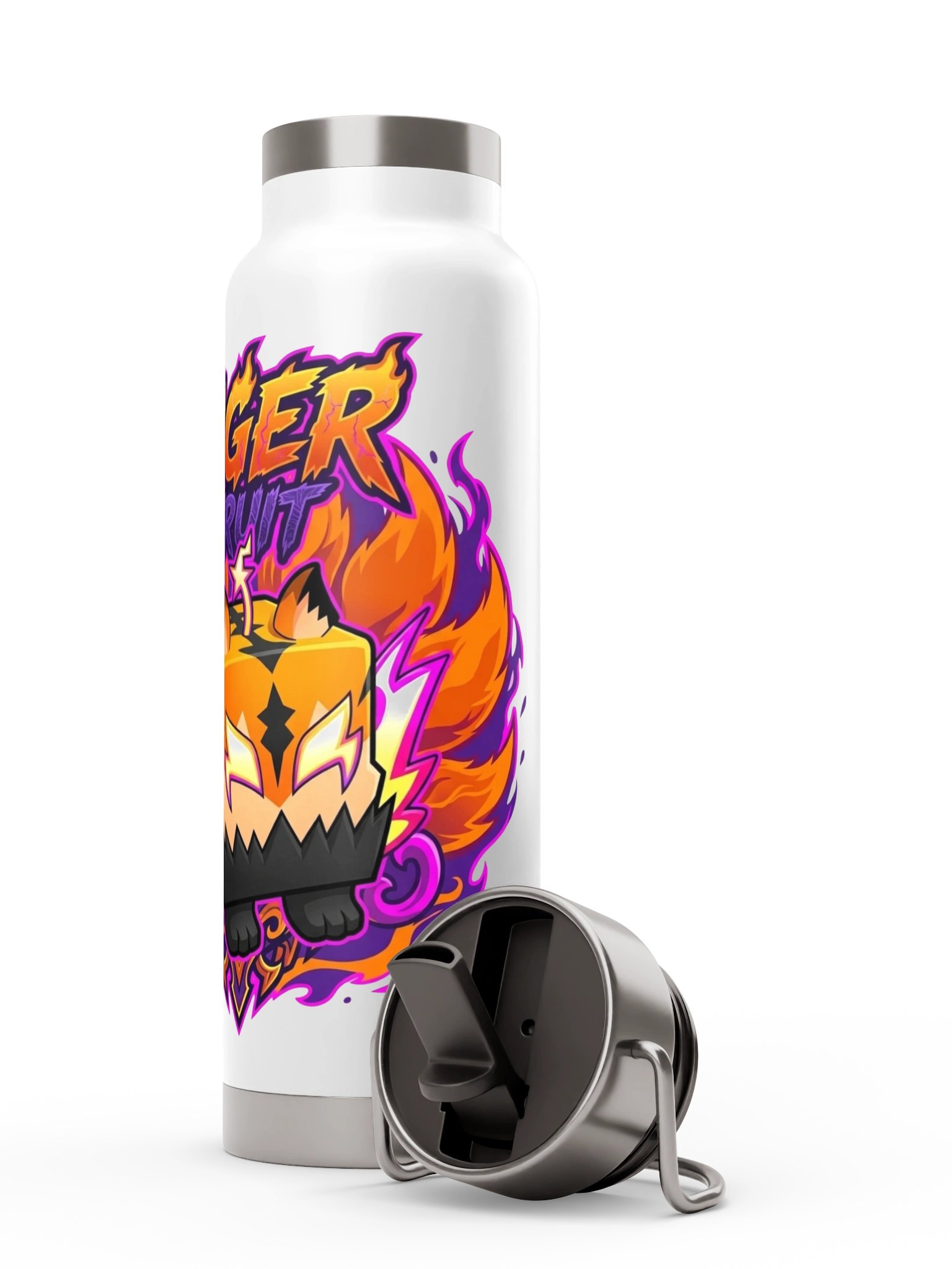 Premium Stainless Steel Water Bottle Tiger Fruit Blox Fruits Gamer Gift For Kids product image (25)