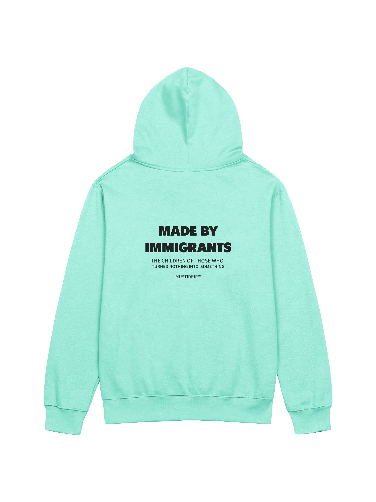 MADE BY IMMIGRANTS" Hoodie – MustiDrip™ Edition product image (6)