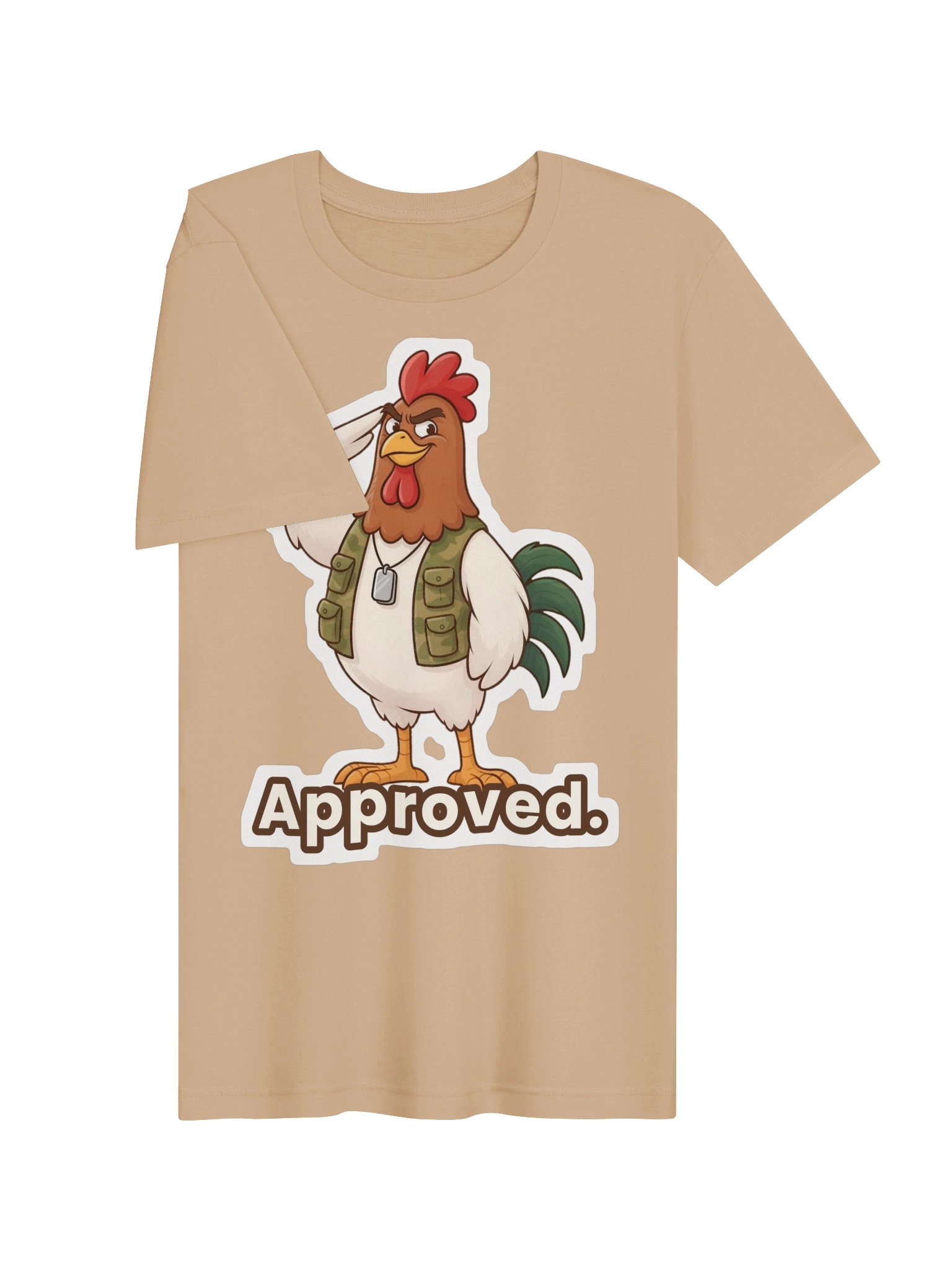 Colonel Cluckson Tee – "Approved." product image (9)