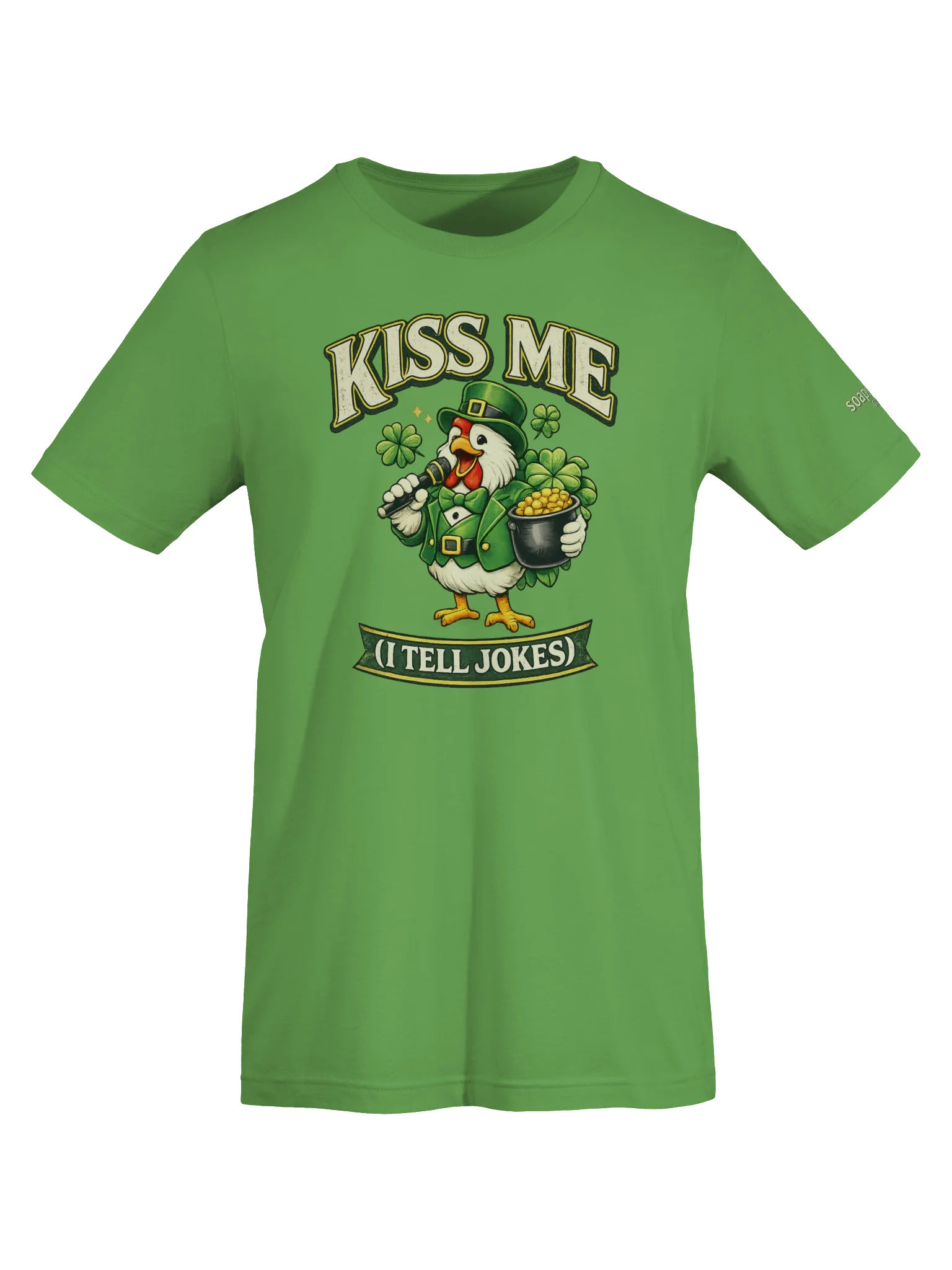 Kiss Me (I Tell Jokes) Soft Tee product image (10)