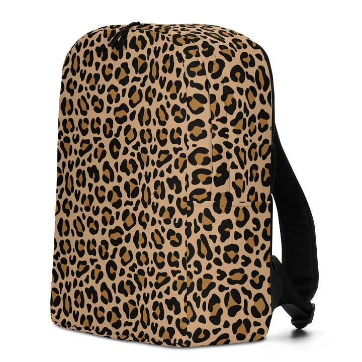Trendy Leopard Print Backpack for Fashionable Outings product image (2)