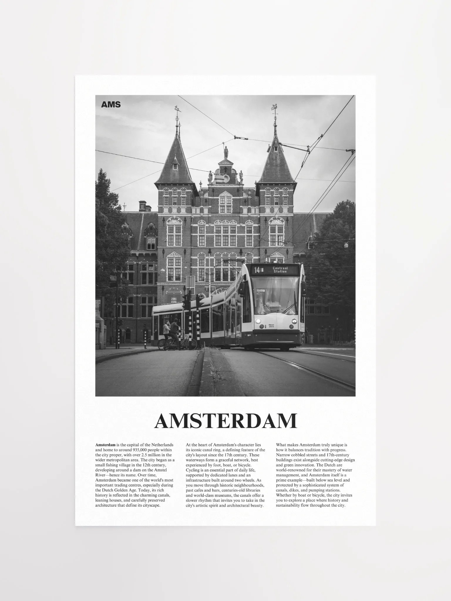 Amsterdam 05 Newspaper Poster product image (5)