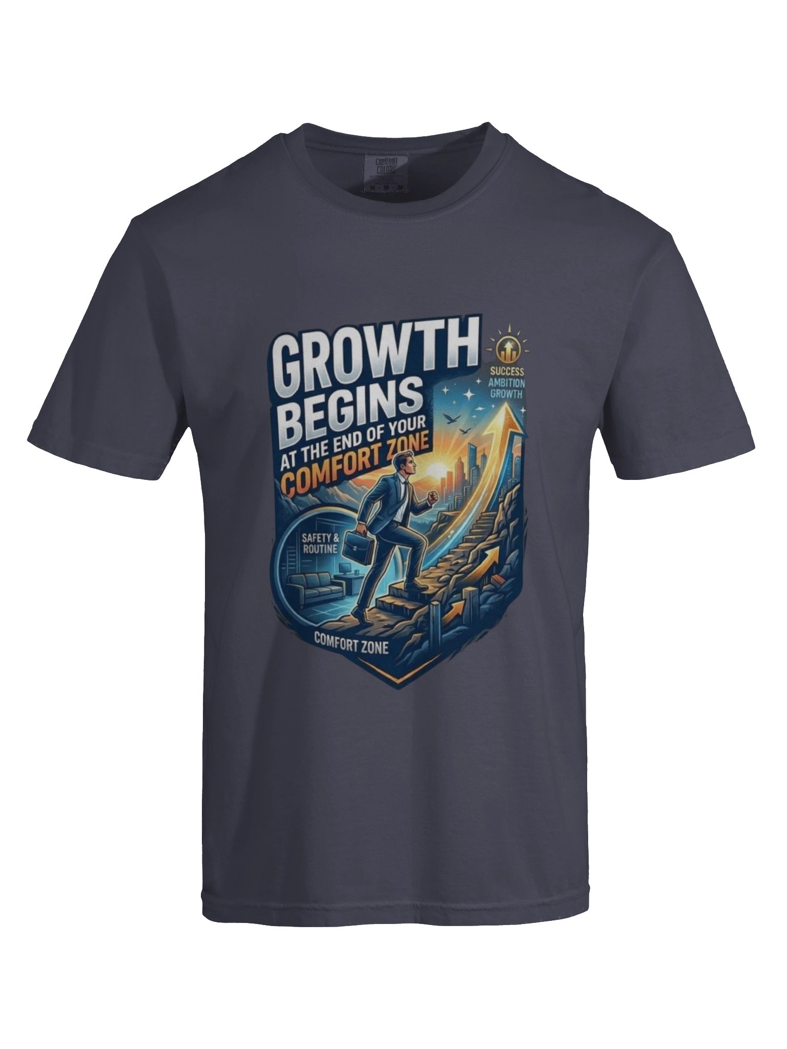 Comfort Zone Motivational Graphic T-Shirt product image (7)