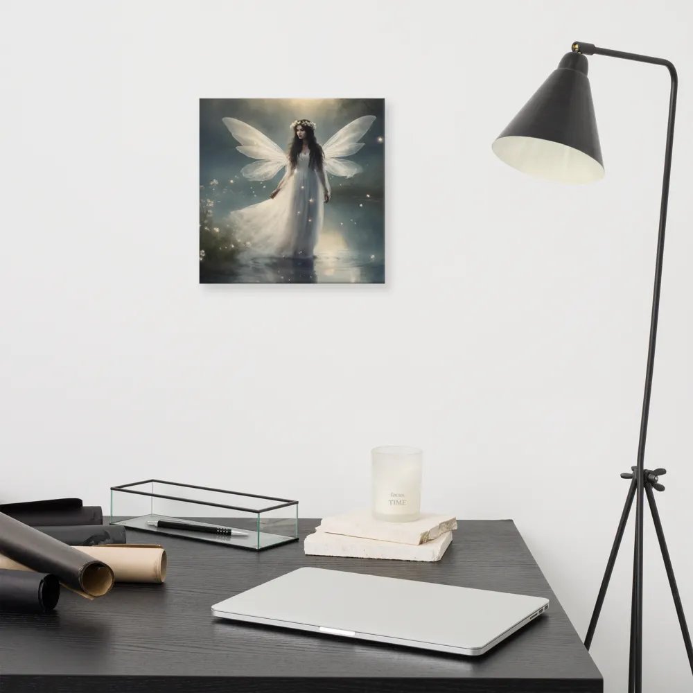 Fairy and Fireflies By Lake Wall Art product image (12)