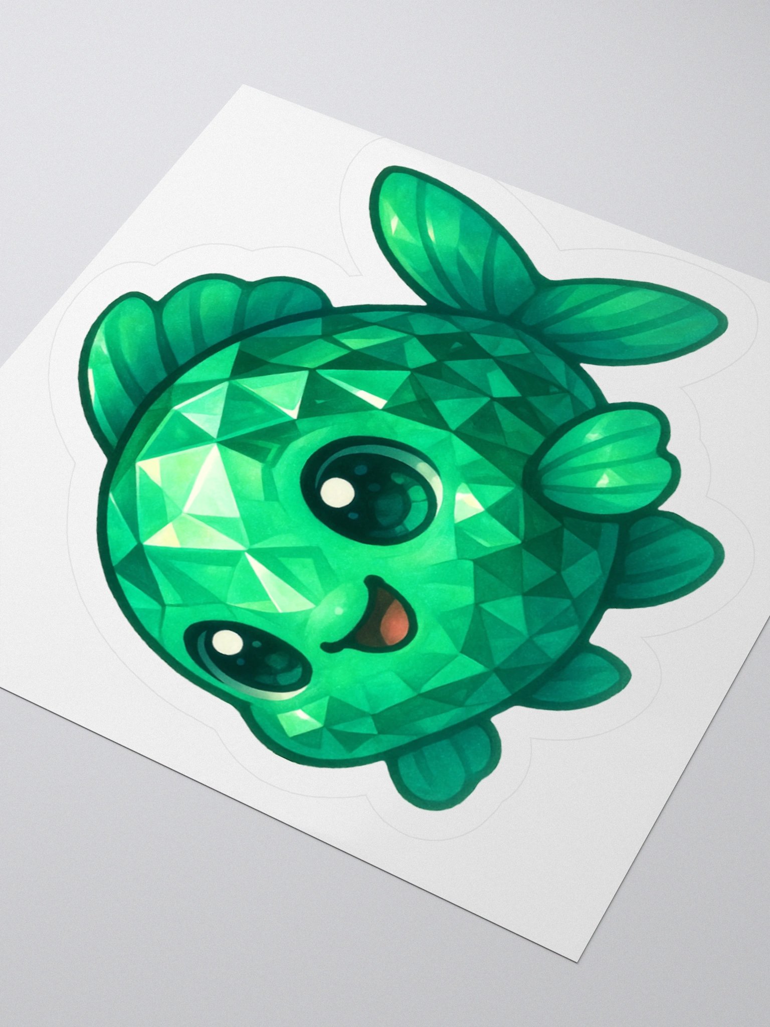 Emerald (May) Fish Sticker product image (6)