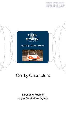 Mystery fans are familiar with quirky, unusual characters. They are often what makes a mystery or series memorable. In this e...