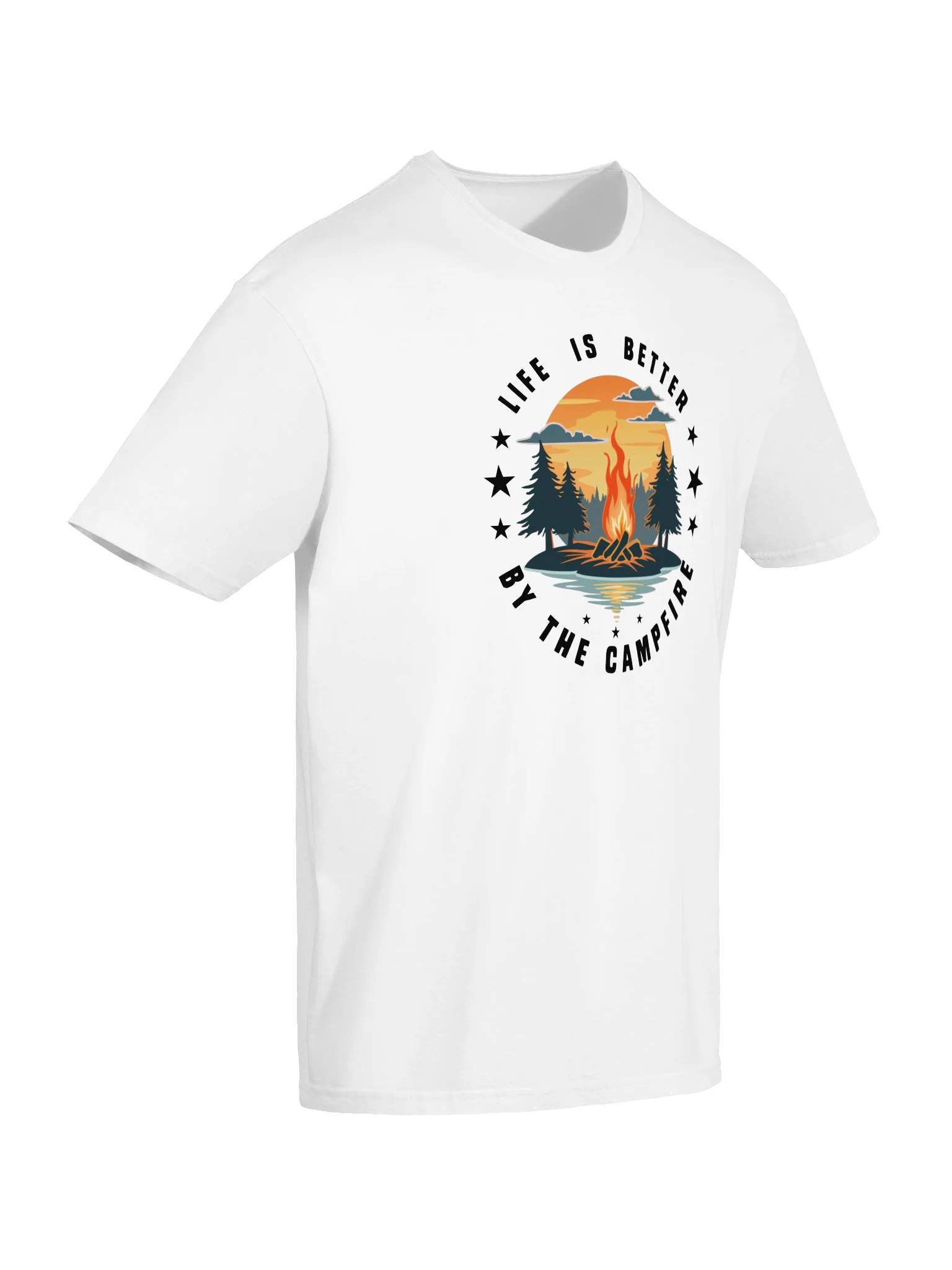 Life Is Better by the Campfire T-Shirt | Camping Tee product image (6)