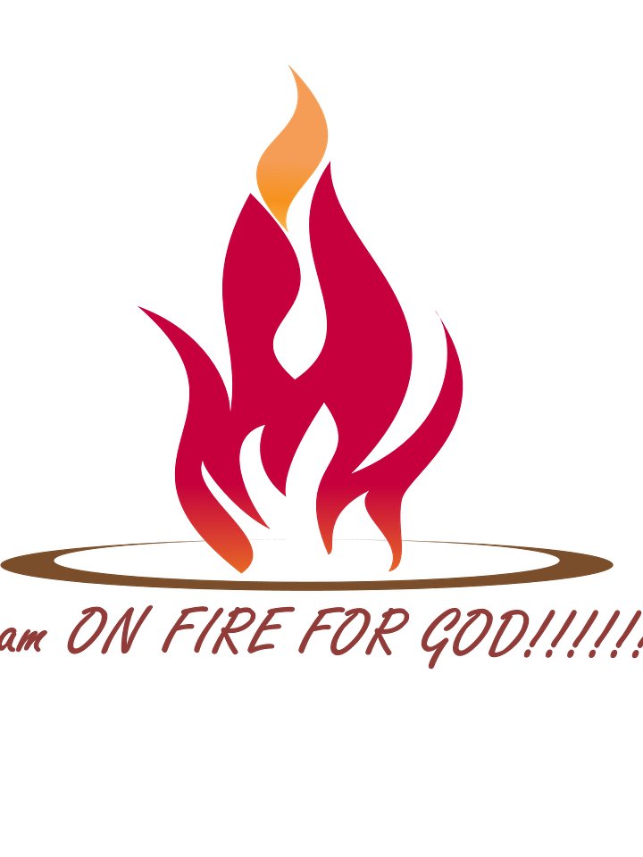 I am on Fire for God (design License) w/ request of 15% commission or sales product image (1)