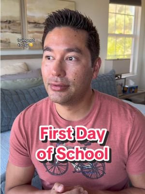 How are we already here?! #firstdayofschool #tk #parentlife #raisingkids #athomewithbryan 