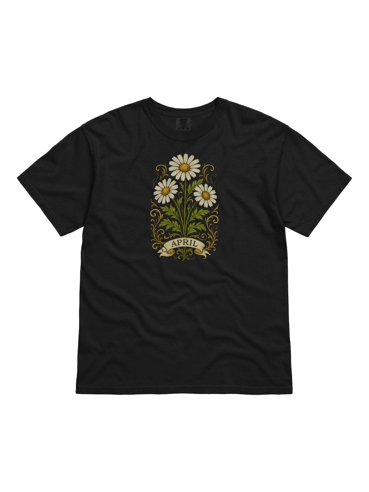 April Birth Month Flower T-Shirt – Daisy Birthday Gift for Women 🌼 product image (9)
