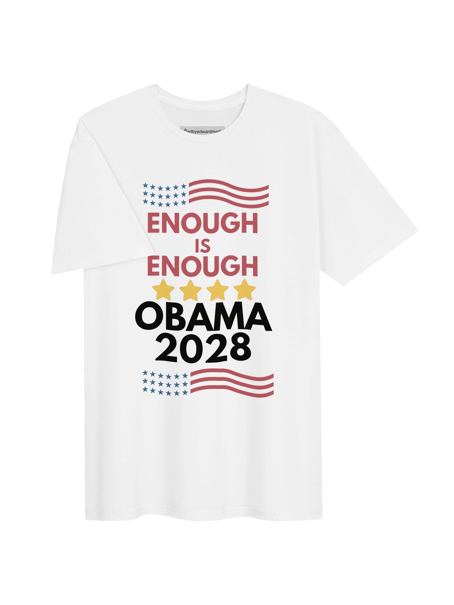 Enough Is Enough Patriotic Statement Tee product image (4)
