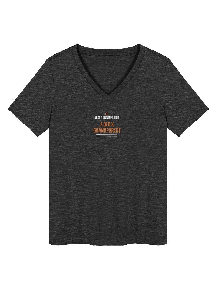Not Just A Grandparent V-Neck Tee (White) product image (2)