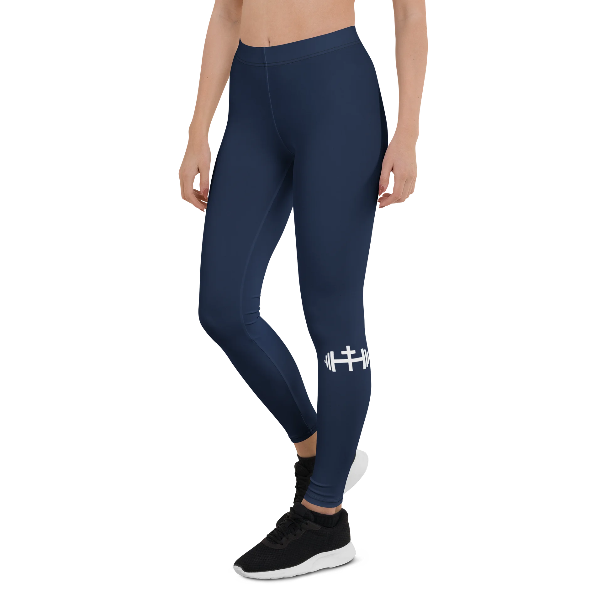 His House Womens Performance Leggings - Navy product image (4)