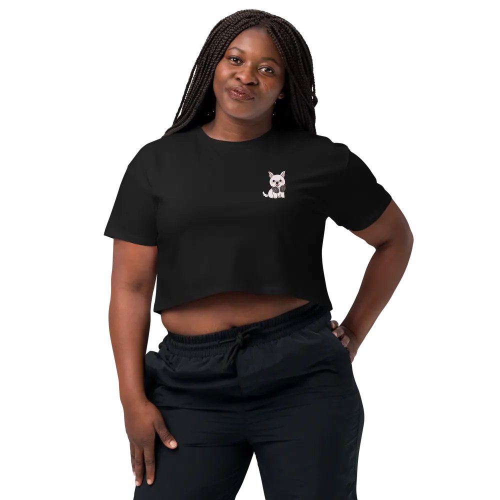 Gamer Dog Crop Tee product image (1)