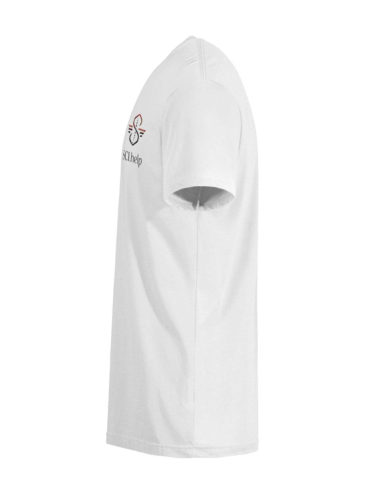 Embroidered SCI.help White Tee product image (9)