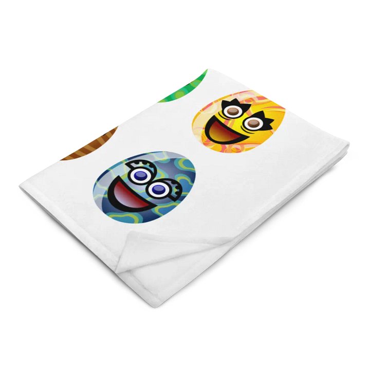 Happy Easter Egg Throw Blanket product image (14)