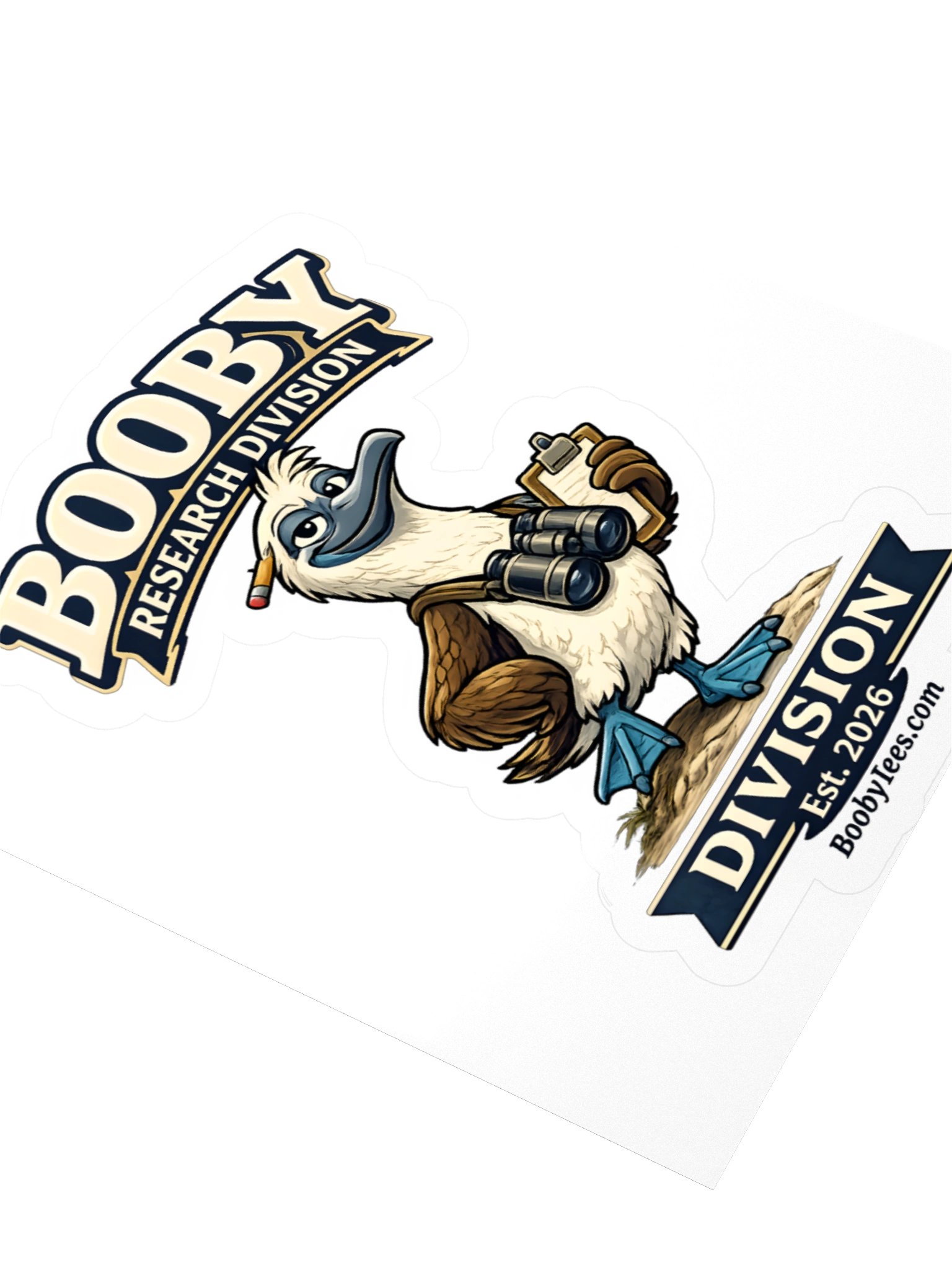 Booby Research Division Sticker product image (7)