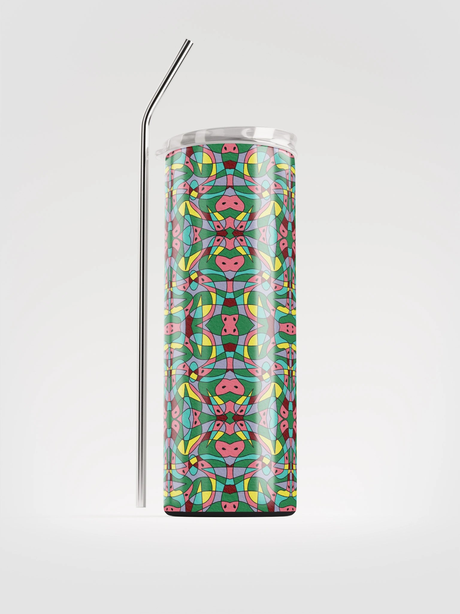Watermelon Bloom – Stainless Steel Tumbler, 20 oz product image (2)