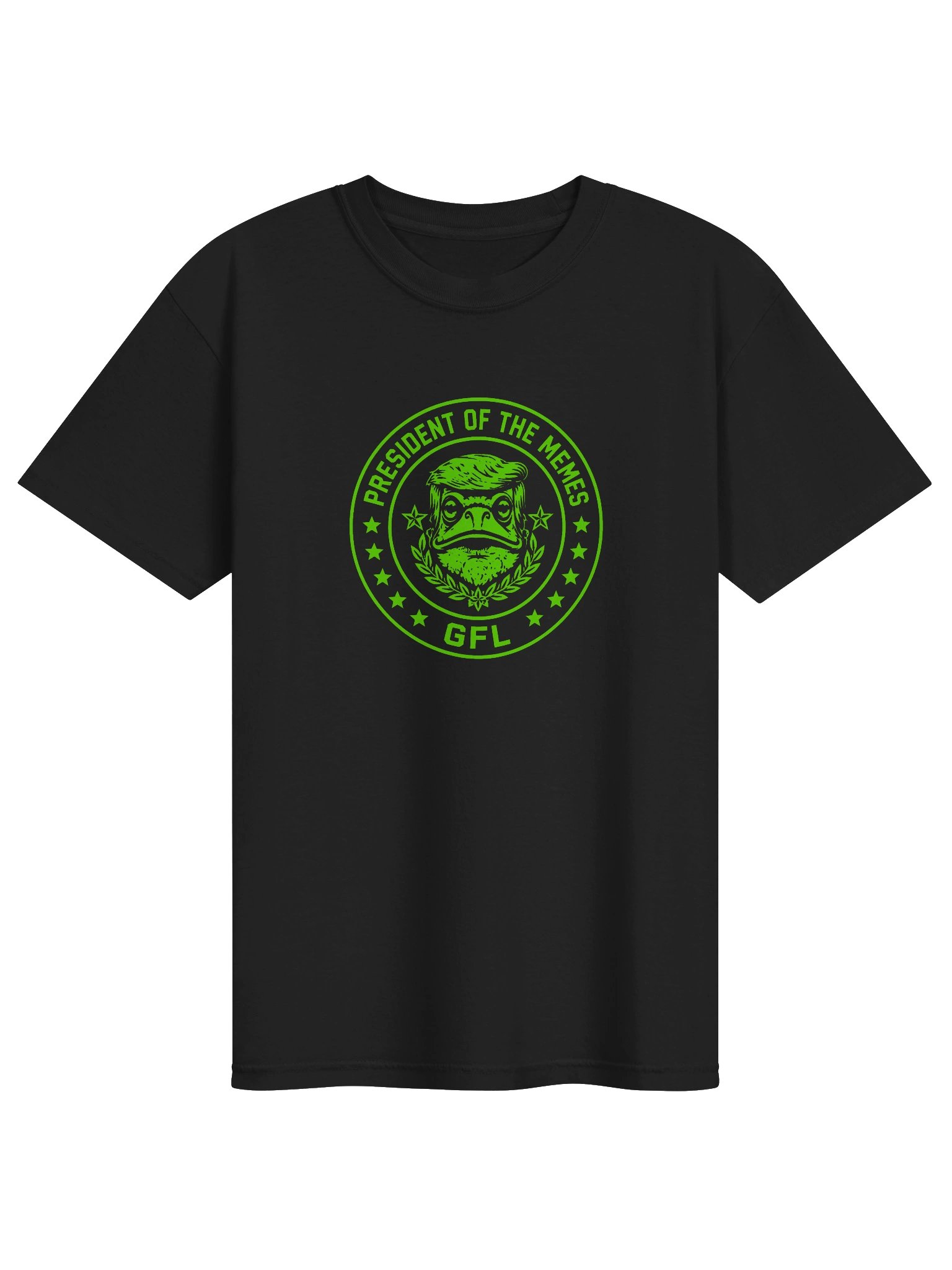 Green Frog Labs President of the Memes T-Shirt product image (3)