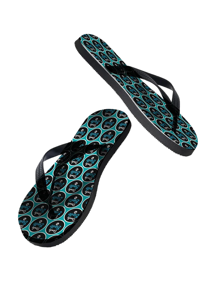 Donde Bailo TV Logo Flip-Flops product image (2)
