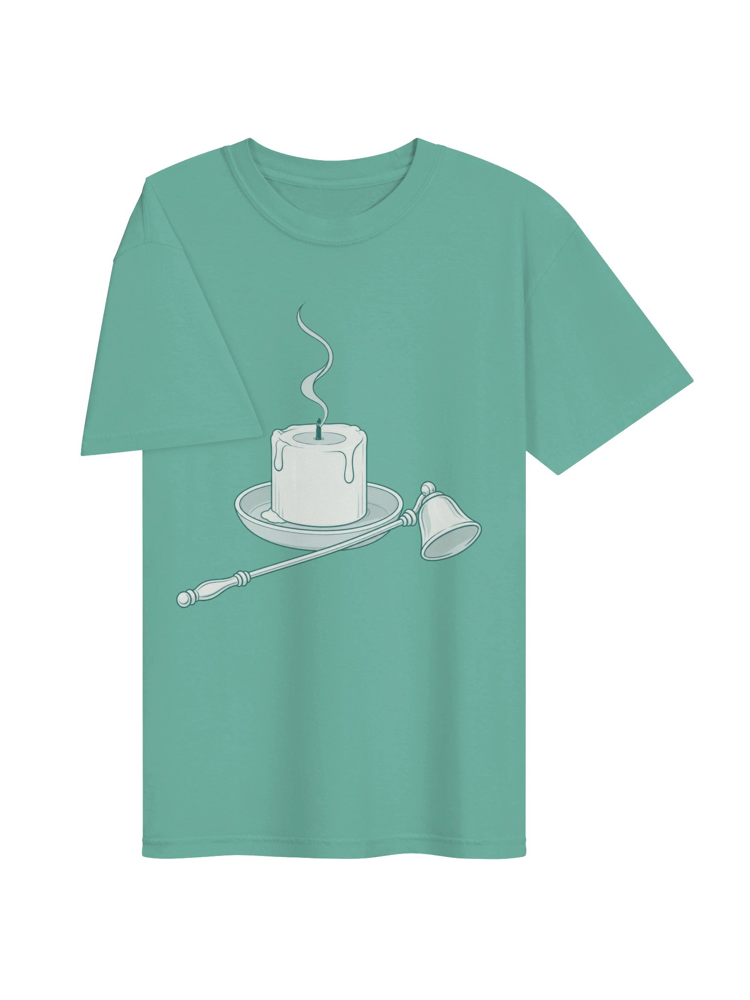 Candle & Snuffer — T-shirt product image (3)