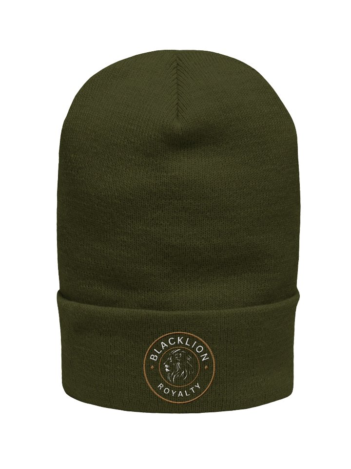 BLACK LION ROYALTY BEANIE product image (2)