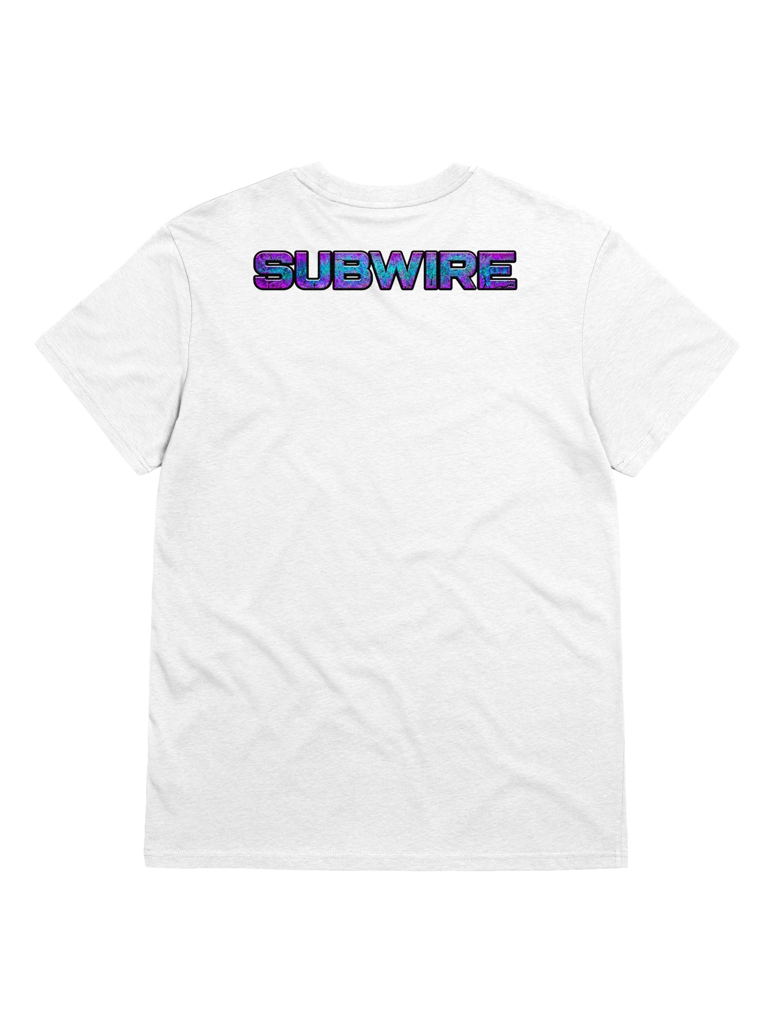 SUBWIRE Drip Logo T-Shirt - White product image (10)