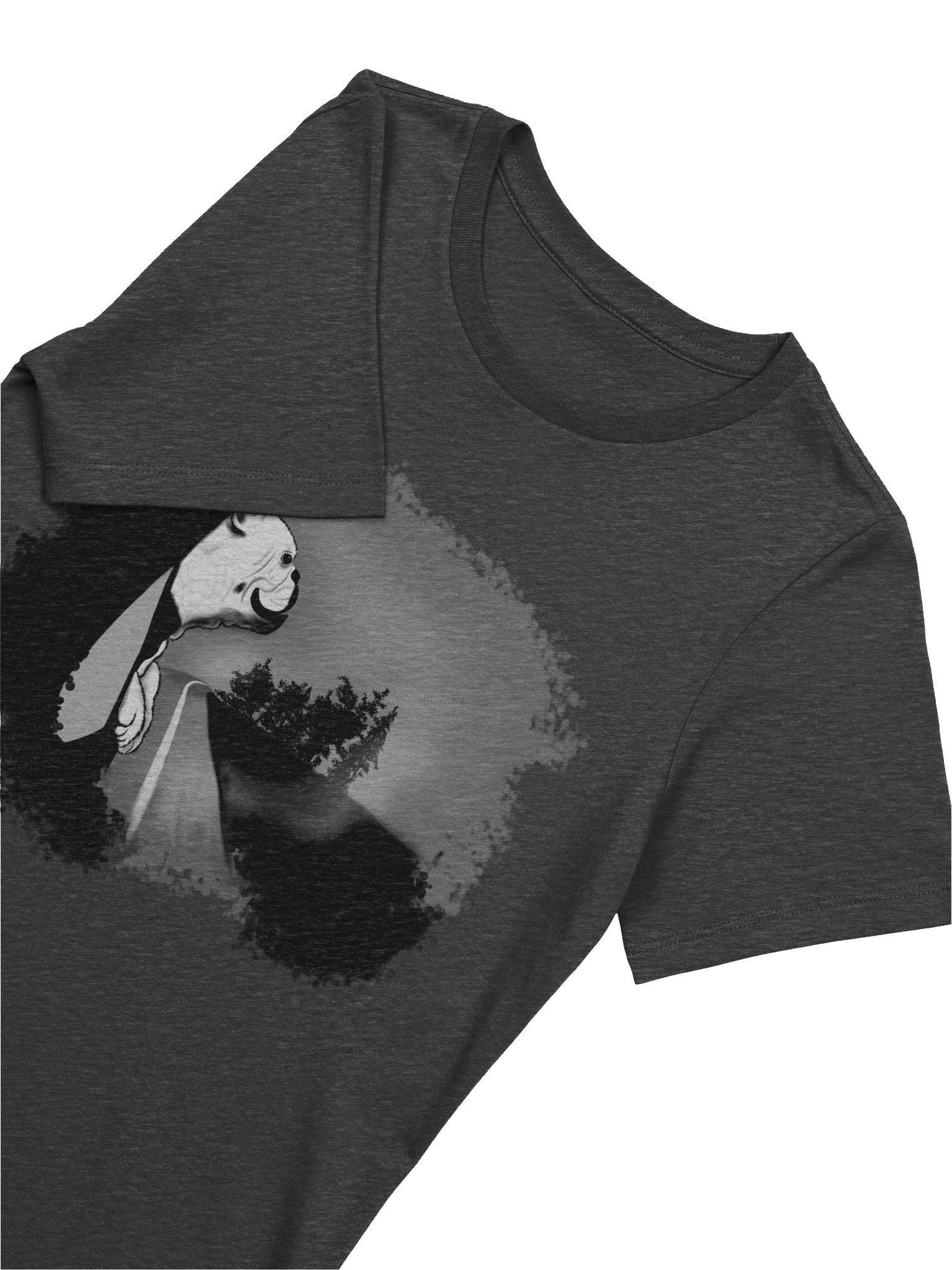 Dog (looking out car window) T-Shirt. Women's Bella+Canvas Supersoft Relaxed-fit T-Shirt product image (18)