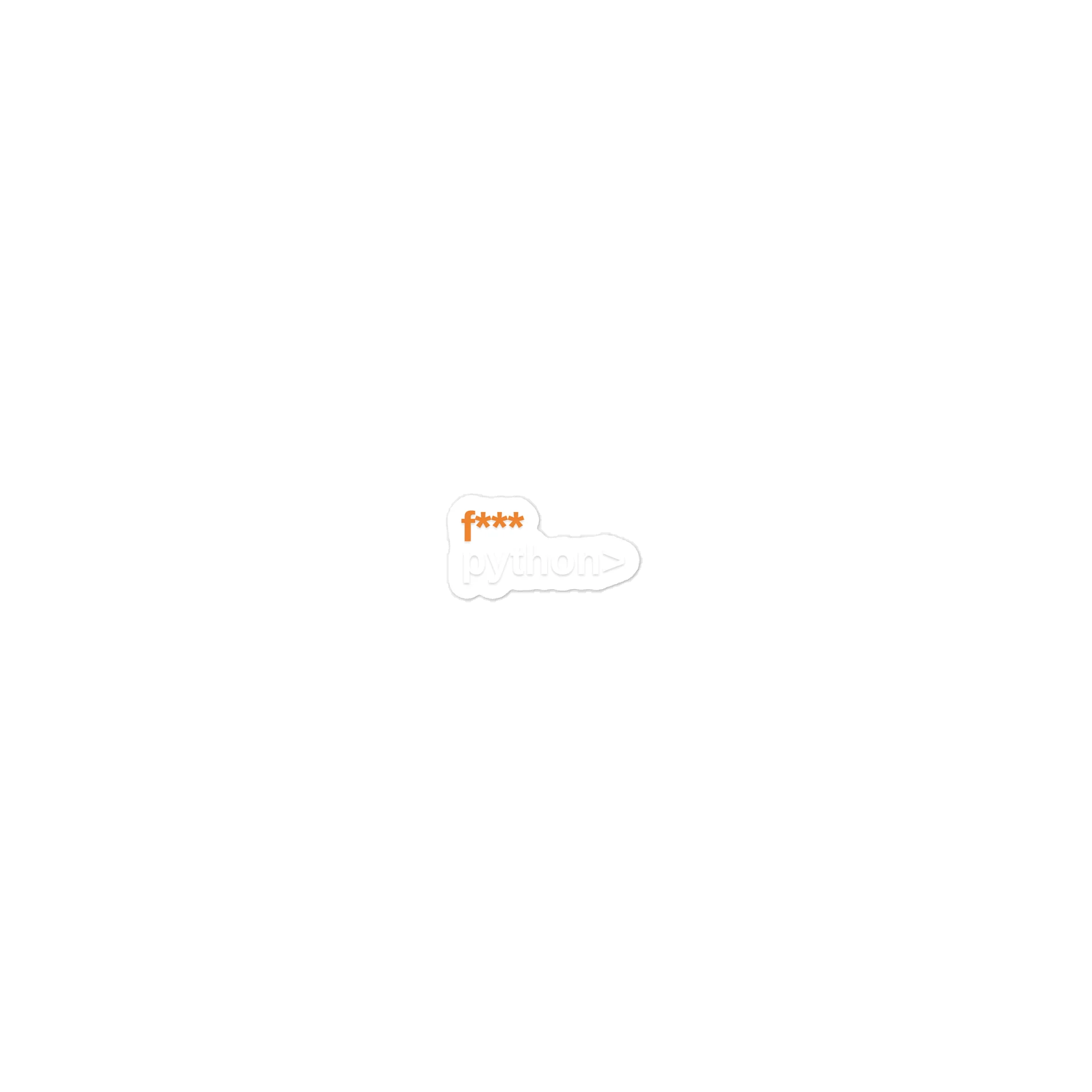 F-Python Sticker product image (1)