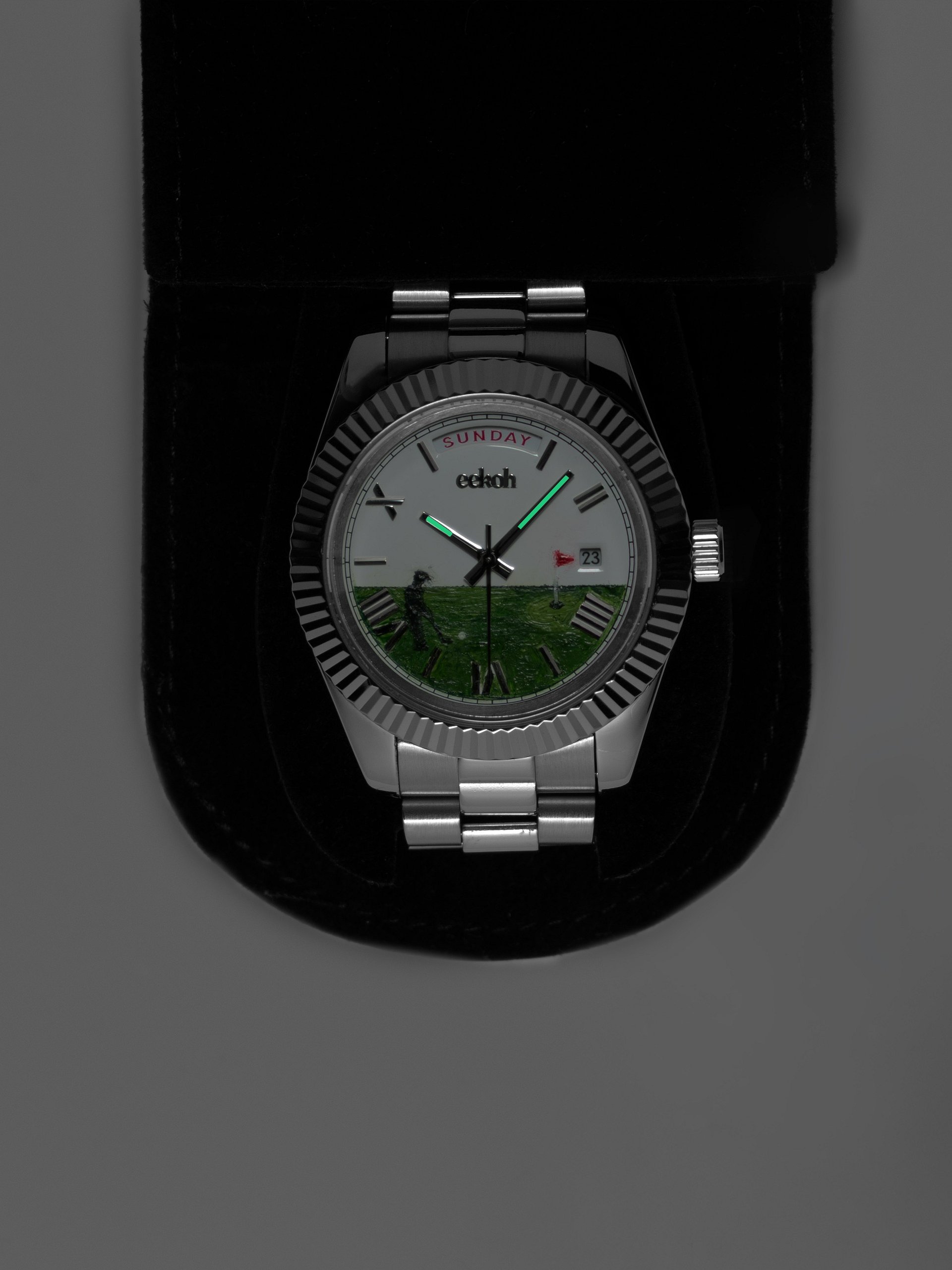 "Quiet on the Green" Watch product image (5)