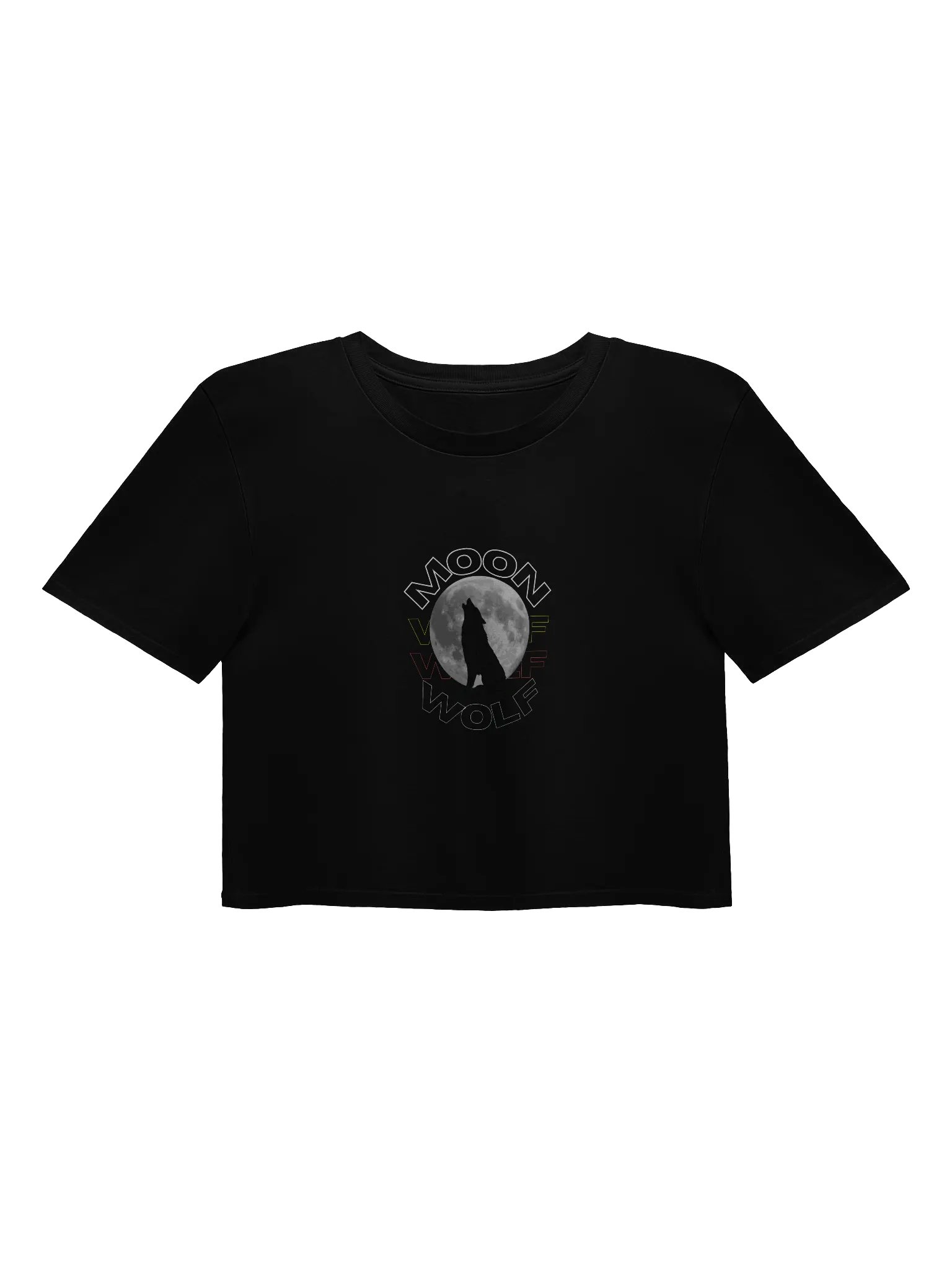 Moon Wolf Crop Top product image (5)