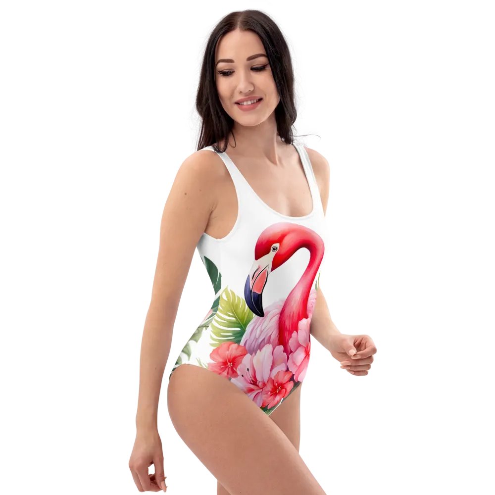 Tropical Flamingo Paradise Swimsuit product image (6)