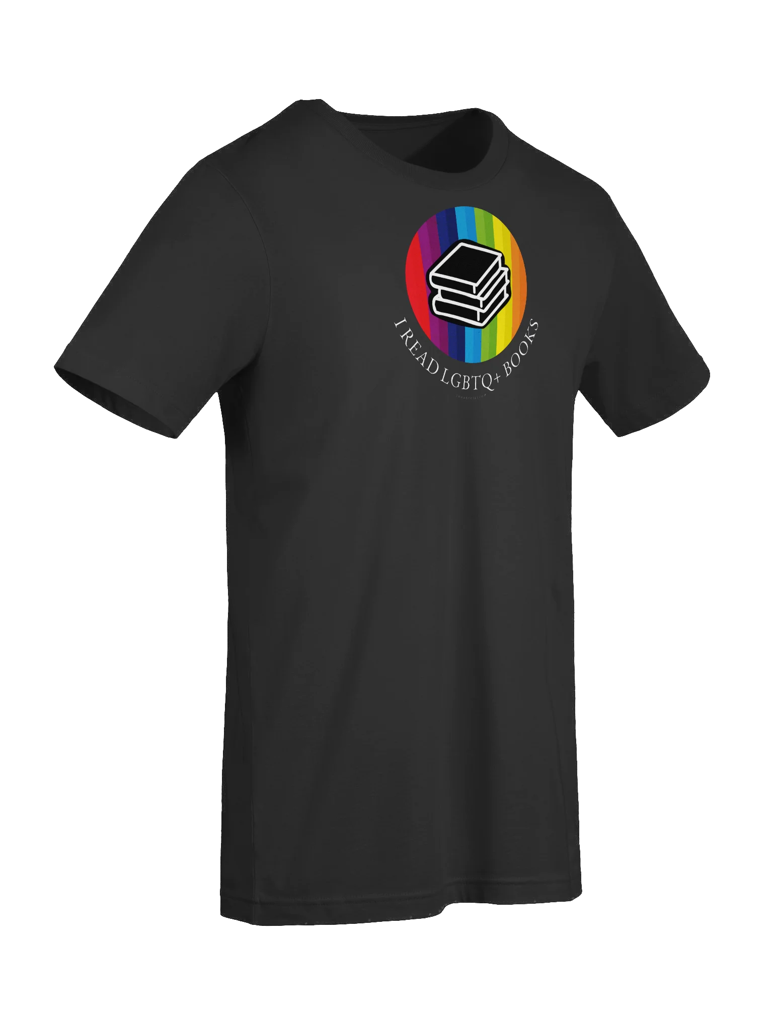I Read LGBTQ+ Books Soft Cotton T Shirt product image (9)